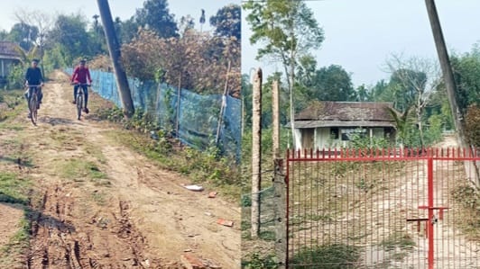 Read more about the article যুবলীগ নেতার কবলে থাকা সরকারি রাস্তা উদ্ধার