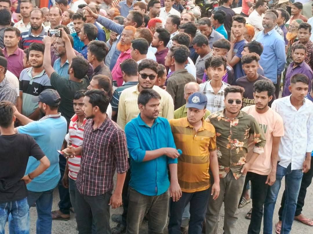 Read more about the article নীলফামারীর জলঢাকায় বিএনপির সাবেক সাংসদ তুহিন চৌধুরীর মুক্তিও মিথ্যা মামলা প্রত্যাহারের দাবীতে বিক্ষোভ সমাবেশ