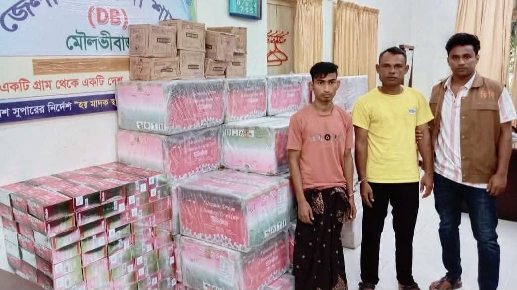 Read more about the article অর্ধ কোটি টাকার ভারতীয় পন্যসহ আটক-২